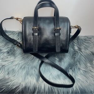 Fossil Carlie Leather Mini Satchel